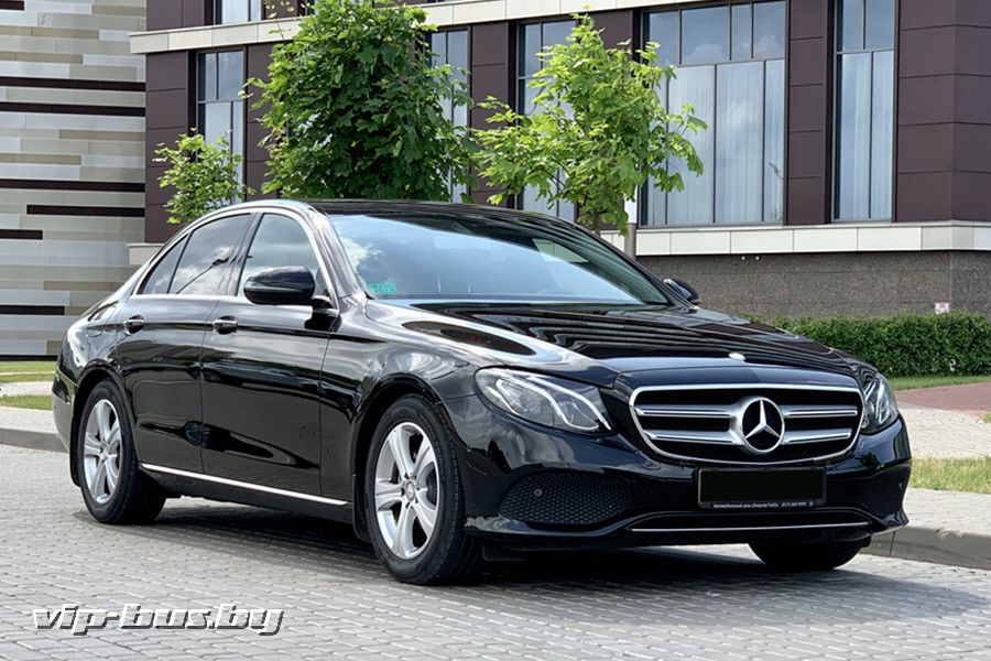 автомобиль с водителем E-class фото
