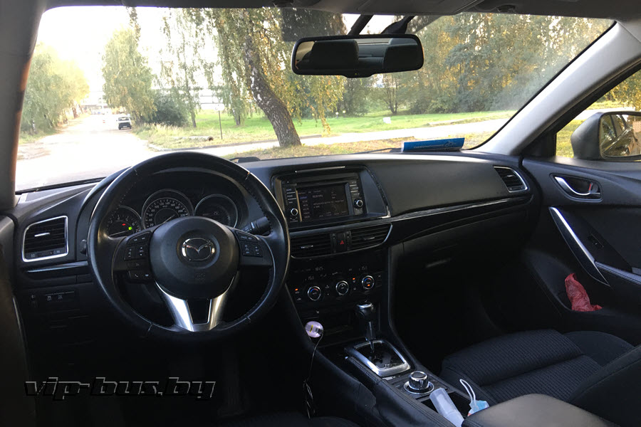 Mazda-6 с водителем в Минске