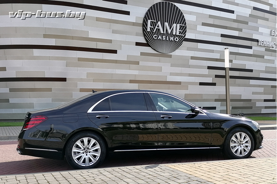 Премиальный Mercedes S класса с личным водителем