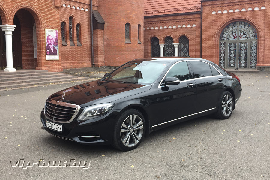 представительский Mercedes с личным водителем
