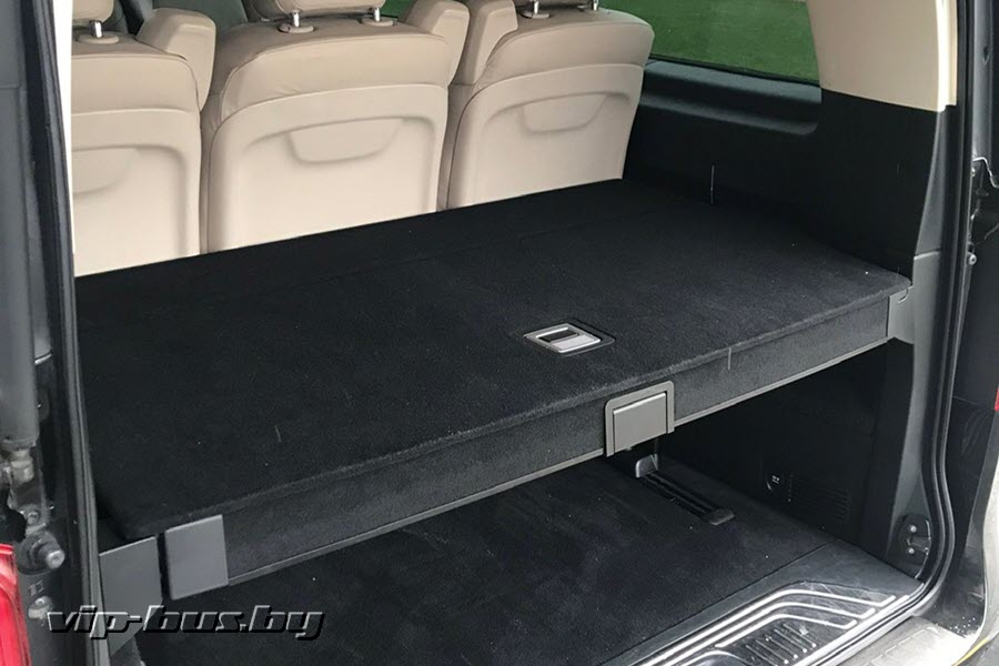 new V-class hire with chauffeur