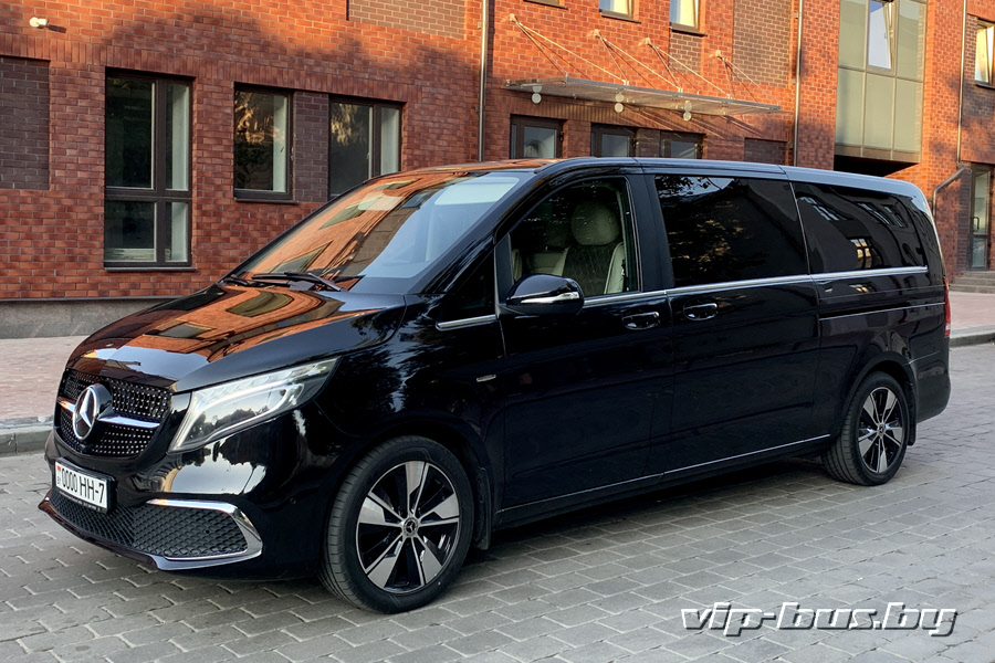 Rent of Business Minivans with driver