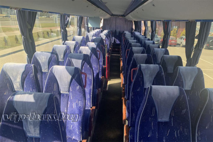Салон автобуса фото