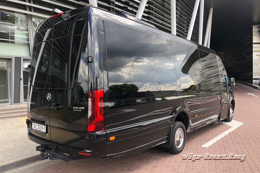 Заказ микроавтобуса мерседес 22 место фото