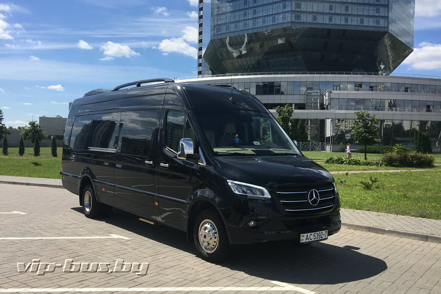 Шикарный микроавтобус Мерседес Спринтер с водителем