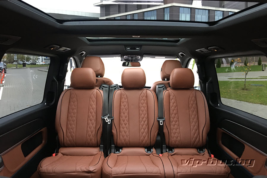 Rent with driver Mercedes Benz V-class in Belarus