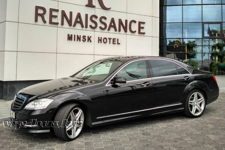 автомобиль с водителем S-class фото